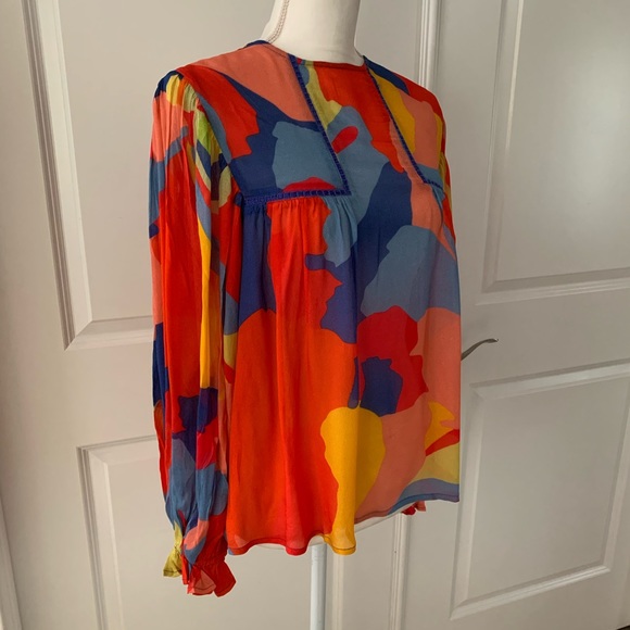 Anthropologie Miranda Peasant Blouse - Picture 7 of 13